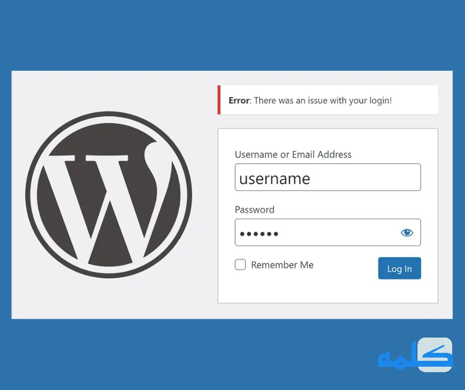 خطای عدم ورود به پیشخوان وردپرس